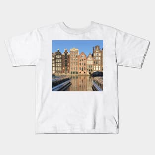 amsterdam canal Kids T-Shirt